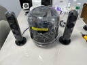 哈曼卡頓（Harman/Kardon）Soundsticks 5水晶5代無(wú)線(xiàn)藍牙桌面音響氛圍燈光家用電腦電視音箱 玄光色 曬單實(shí)拍圖