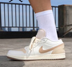 耐克（NIKE）Jordan官方喬丹下站東單AJ1板鞋男子運(yùn)動(dòng)鞋夏季新款 IB8855 121燕麥色/麻黃/椰奶色/燕麥色 41 曬單實(shí)拍圖