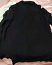 Olrain歐芮兒半高領(lǐng)莫代爾長(cháng)袖T恤女裝秋冬修身絲滑打底衫內搭女 黑色 L 曬單實(shí)拍圖