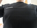 皮爾卡丹（pierre cardin）純棉抗皺長(cháng)袖T恤男士春秋季新款加厚圓領(lǐng)衛衣休閑打底衫百搭上衣 F8915黑色 薄款 XL 175 適合體重145-160斤 曬單實(shí)拍圖