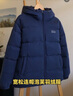 蓋璞男裝2025秋季新款logo寬松連帽泡芙羽絨服百搭保暖外套791896 深灰色 L (175/96A)亞洲尺碼 曬單實(shí)拍圖