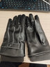 秋冬保暖搖粒絨手套男女款抓絨騎行加厚手套 深灰色 曬單實(shí)拍圖