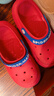 京東京造【蜘蛛俠】?jì)和闲碁┒炊葱ㄍǚ雷矐?hù)外男童拖鞋紅色32-33 曬單實(shí)拍圖