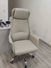 辦公老板椅電腦椅萬(wàn)向輪簡(jiǎn)約現代升降轉椅經(jīng)理主管椅大班皮椅子 高背黑色西皮椅 曬單實(shí)拍圖