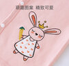 舒貝怡兒童馬甲純棉兩面穿嬰兒衣服坎肩男女童背心馬夾可愛(ài)上衣黃80CM 曬單實(shí)拍圖
