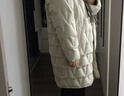 波司登（BOSIDENG）【斷碼清倉】奧萊特價(jià)清倉秋輕薄鵝絨羽絨服女商務(wù)立領(lǐng)百搭外套 青檸色4603 XL 175/96A 曬單實(shí)拍圖
