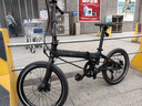 大行（DAHON）自行車(chē)20英寸20速超輕鋁合金碟剎成人單車(chē)KBA005 黑色BA款油碟 曬單實(shí)拍圖