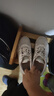 斯凱奇（Skechers）搖搖鞋女2025秋新品運動(dòng)鞋閃穿網(wǎng)面緩震高回彈跑步鞋129369 曬單實(shí)拍圖