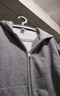 森馬（Semir）外套女搖粒絨落肩寬松慵懶氣質(zhì)冬2025連帽夾克ins潮109725108005 曬單實(shí)拍圖