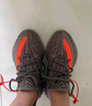 阿迪達斯Yeezy350夏日透氣男鞋灰橙椰子休閑鞋GW1229 38.5 曬單實(shí)拍圖