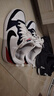 耐克（NIKE）Court Borough Low新款休閑藍灰經(jīng)典復(fù)古女子板鞋休閑運動小白鞋 DO7446-101白藍紅 37.5 曬單實拍圖