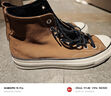 匡威（Converse）官方 1970S男女高幫復古翻毛皮運動(dòng)鞋棕色169337C 169337C/褐色 42 曬單實(shí)拍圖