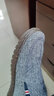 無肯老北京布鞋男鞋新款透氣男士軟底防滑休閑鞋子男傳統(tǒng)帆布鞋 FH-龍足-633灰色 42 曬單實(shí)拍圖