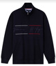 TOMMY HILFIGER【保暖抓絨】秋冬男簽字體刺繡立領(lǐng)重磅開衫衛(wèi)衣外套78J8940 深藍(lán)色FAP XL （推薦：165-180斤） 曬單實拍圖