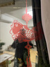 糜嵐陽臺(tái)推拉門玻璃貼花2021新年元旦裝飾品餐廳門窗玻璃貼紙春節(jié)喜慶 雙魚中國(guó)結(jié)(一對(duì))_XL640 曬單實(shí)拍圖