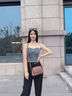 老人頭牛皮女士包包女包大容量單肩包斜挎包手機包小包輕奢女友生日禮物 曬單實(shí)拍圖