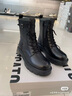思加圖楊冪同款荒野玫瑰馬丁靴中筒靴女EGB38DZ5 午夜黑 35 曬單實(shí)拍圖