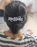 古耐紫水晶高端發(fā)夾后腦勺2025新款發(fā)卡女士彈簧夾大號盤(pán)發(fā)抓夾子頭飾紫水晶發(fā)夾三件套 曬單實(shí)拍圖