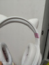 漫步者（EDIFIER）HECATE G2pro頭戴式游戲耳機電競7.1聲道降噪麥克風(fēng)電腦臺式網(wǎng)課辦公fps耳麥帶聲卡線(xiàn)控USB禮物男 【霧光粉貓耳版】小金標+可拆貓耳 曬單實(shí)拍圖