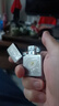ZIPPO打火機之寶防風(fēng)煤油 鍛紗鍍鉻-秋水含睛  生日禮物男士 含油套裝 曬單實(shí)拍圖
