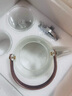唐豐小型茶盤(pán)整套家用高檔茶具帶燒水壺一體茶臺(tái)泡茶壺電陶爐煮茶套裝 璽棠茶盤(pán)+墨白重樓提梁9頭 曬單實(shí)拍圖