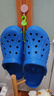 CROCS卡駱馳貝雅洞洞鞋沙灘鞋|10126 青花瓷藍-4JL 43(270mm)  曬單實(shí)拍圖