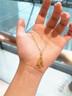 中國黃金（CHINA GOLD）黃金項(xiàng)鏈女士足金圣誕樹純金吊墜生日圣誕情人節(jié)禮物送女友老婆 足金圣誕樹吊墜約2.6g【甄選禮盒】 曬單實(shí)拍圖