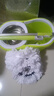 太太樂(lè )拖把大號旋轉拖把桶免手洗甩干脫水雙驅動(dòng)墩布甩水桶拖地吸水拖布 果綠色 33cm 加強桿配3個(gè)拖頭 曬單實(shí)拍圖