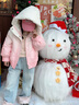 G.DUCKKIDS羽絨服女童冬裝外套大童2024新款洋氣兒童秋冬款冬季加厚上衣 粉色 白鴨絨羽絨服 140 cm 曬單實拍圖