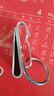 虎霸 不銹鋼男士汽車(chē)腰掛鑰匙扣 中國風(fēng)運動(dòng) 松緊褲掛卡扣匙圈直插原 單排裸扣 裸扣如圖無(wú)圈 曬單實(shí)拍圖