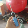 拜爾 K6兒童電動(dòng)牙刷 殺菌版智能掃振全身防水 學(xué)生男寶寶軟毛護齦感應充電 3-6-12送孩子禮物 迪西藍 曬單實(shí)拍圖