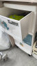 禧天龙免安装塑料收纳柜卫生间抽屉储物柜儿童衣柜床头柜收纳箱3层印花 实拍图