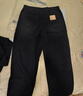 森馬（Semir）牛仔褲男寬松直筒褲25夏彎刀褲長(cháng)褲復古褲子109325124107 曬單實(shí)拍圖