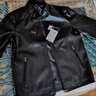 AEMAPE蘋(píng)果皮夾克外套男2026春秋新款真海寧皮衣男帥氣機車(chē)潮流男士外套 609黑色 常規 5XL 182-200斤 曬單實(shí)拍圖