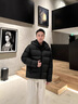 SHANSHAN杉杉鵝絨服男2025冬季時(shí)尚簡(jiǎn)約百搭保暖舒適短款面包服羽絨外套男 黑色 L /175 曬單實(shí)拍圖
