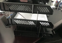 得力（deli） 9209文件座三層塑料多層文件框文件座桌面資料架辦公用品 9209黑色 曬單實(shí)拍圖