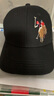 U.S.POLO ASSN.保羅帽子男士棒球帽女士彎檐刺繡情侶春夏運動(dòng)休閑鴨舌帽四季通用 黑色 (54-60)cm可調節 曬單實(shí)拍圖