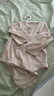 babylove嬰兒包屁衣秋冬季打底衣服男女寶寶三角哈衣輕薄保暖睡衣家居服 曬單實拍圖