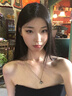 薇薇安·威斯特伍德（Vivienne Westwood）西太后旗艦正品Newdiamante心形造型鑲嵌項鏈吊墜送女生日禮物 曬單實(shí)拍圖