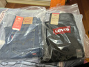 Levi's李維斯冬暖系列女士721修身高腰美式復古cleanfit牛仔褲 黑色 27 (28) 曬單實(shí)拍圖