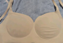 ubras提托側收大杯背勾文胸收副乳無(wú)鋼圈胸罩聚攏無(wú)痕內衣女 【可調節肩帶】裸感膚 M (70D/75B/75C/75D) 曬單實(shí)拍圖