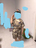 G.DUCKKIDS小黃鴨兒童迷彩服套裝男女童軍訓服中小童運動(dòng)裝學(xué)生夏令營(yíng)訓練服 沙漠迷彩三件套 120 尺碼5~6歲【110-120cm】 曬單實(shí)拍圖