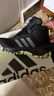 阿迪達(dá)斯（adidas）童鞋冬季【雪地靴】男女高幫保暖運(yùn)動(dòng)棉鞋 IF9259黑/灰/檸檬黃 曬單實(shí)拍圖