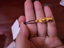 金至尊（3DG Jewellery）黃金貔貅吊墜金剛杵掛墜足金999不含項鏈男女同款生日禮物計價(jià) 中版-金重6.76克（配珠寶禮盒） 曬單實(shí)拍圖