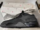 耐克喬丹男子緩震騎士鞋冬季支撐抓地運動(dòng)鞋JORDAN 4 RM FQ7939 004黑/白 42 曬單實(shí)拍圖