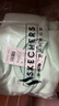 Skechers斯凱奇衛(wèi)衣男女童秋季新款圓領(lǐng)長袖兒童休閑針織舒適上衣L324K006 灰湖水綠/045A 150 曬單實拍圖