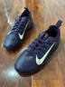 耐克（NIKE）MercurialVapor16Academy刺客16舒適防滑耐磨低幫兒童足球鞋 紫黑色 38.5 曬單實(shí)拍圖