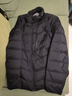 勁霸男裝秋冬新款短版茄克薄羽絨服|IRDR3228 黑色 2XL 曬單實拍圖