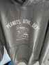 森馬（Semir）史努比系列連帽衛(wèi)衣男復(fù)古學(xué)院印花情侶裝秋季寬松101524116201 曬單實(shí)拍圖