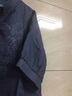 衣典零一（LEDIALYI）時(shí)尚洋氣休閑減齡棉麻套裝女2025夏季女裝新款闊腿褲薄款直筒褲子 藍色+白色 L （建議116-128斤） 曬單實(shí)拍圖